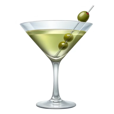 Dirty martini with sparkle  sticker