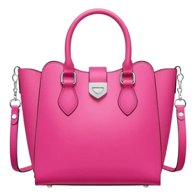 bright pink picotin bag sticker