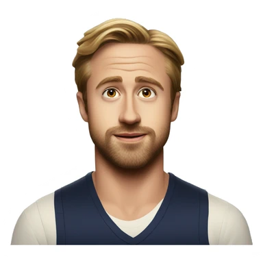 Ryan Gosling realistic La La Land sticker