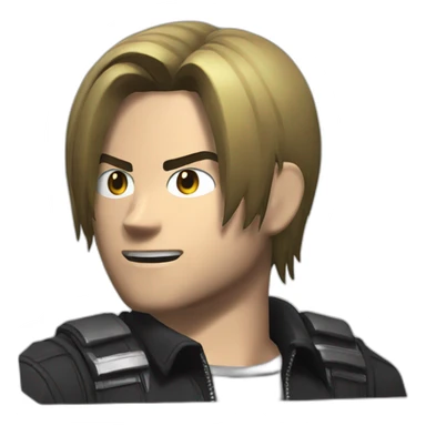 leon s kennedy sticker