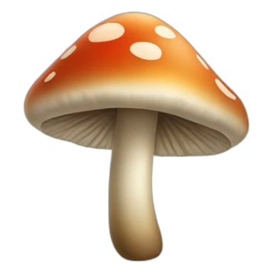 Mushroom-without-spots sticker