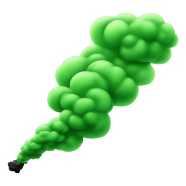 green smoke sticker