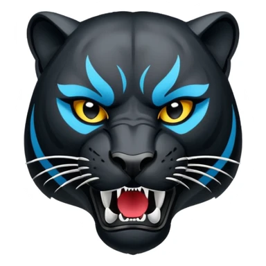 Panthers nfl team logo sticker