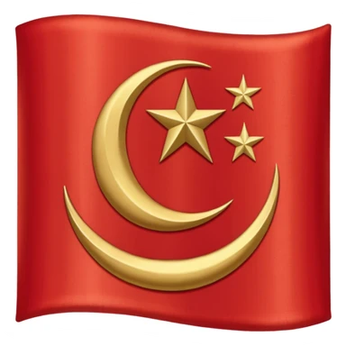 Drapeau empire ottoman sticker