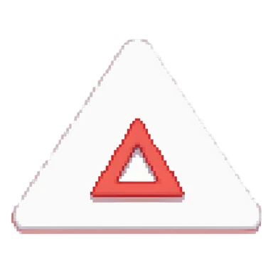 YouTube play button badge with red background and white triangle play icon sticker