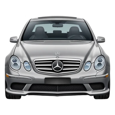 mercedes amg e55 grey sticker