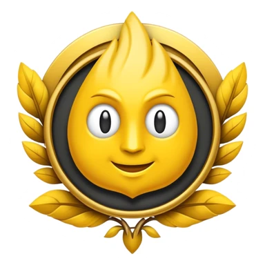 Deaconc emblem with a touch of yellow sticker