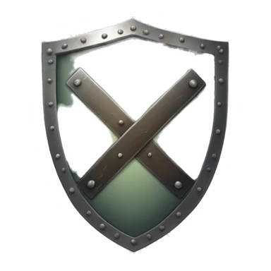shield with anti bug icon sticker