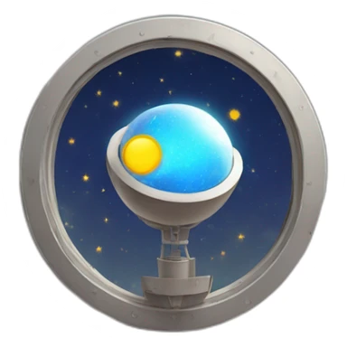 Système solaire sticker