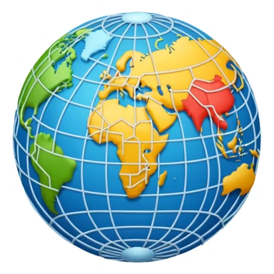 Global network  sticker