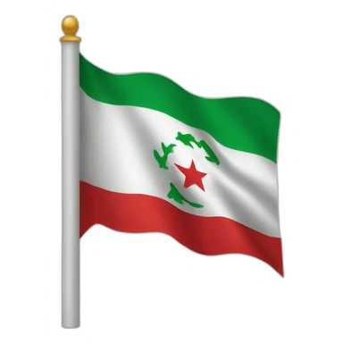 Drapeau algerie sticker
