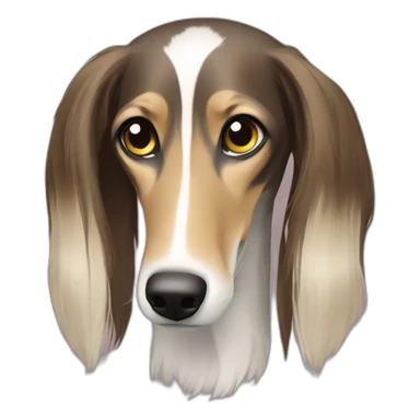 Saluki sticker
