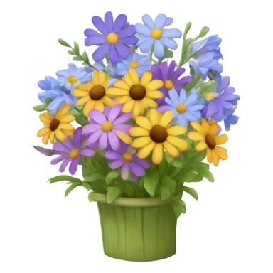 Wildflower bouquet  sticker