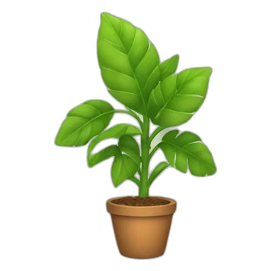 pat a plant sticker