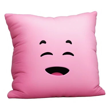 Pink Pillow that’s says TayloRedd sticker