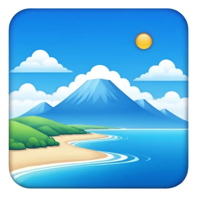 Bright sun shining in clear sky sticker