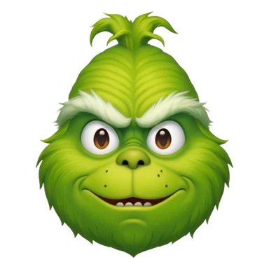 Grinch sticker