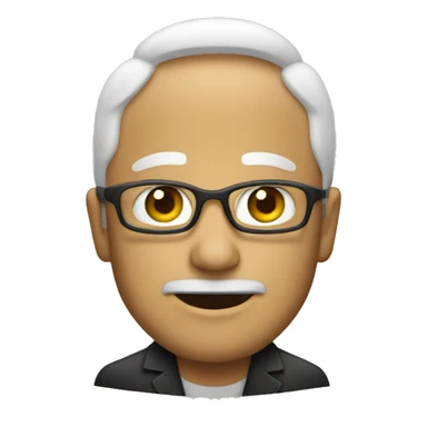 An official with a local  sticker