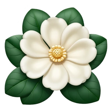 Chanel camellia flower, delicate and classic sticker