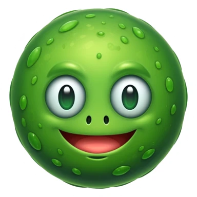 green germ  sticker