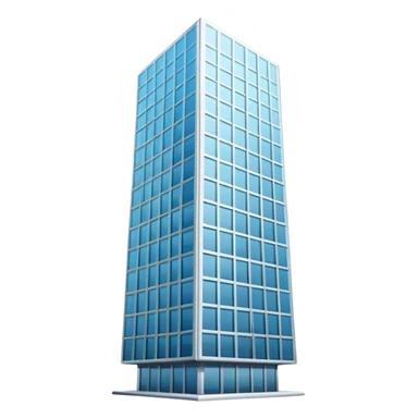 modern skyscraper building sticker