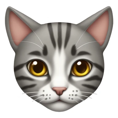 Katze mit Schleife  sticker