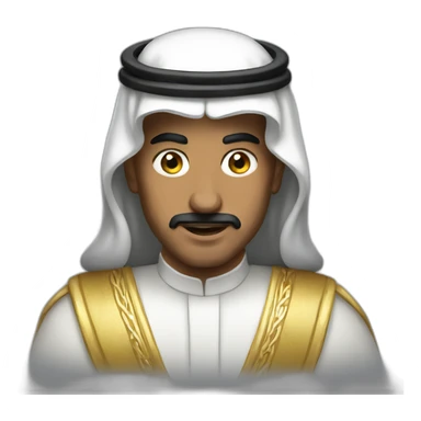 King of Saudi Arabia sticker