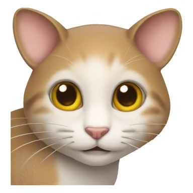 Chat avec une souris  sticker
