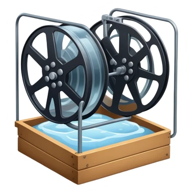 Film reel in COLD Frame sticker