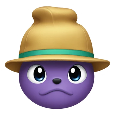 Pokemon with hat  sticker