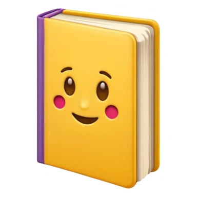 book emoji style sticker