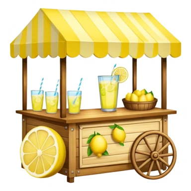 fancy lemonade stall sticker