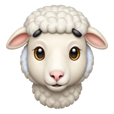 Sheep triste, feliz  sticker