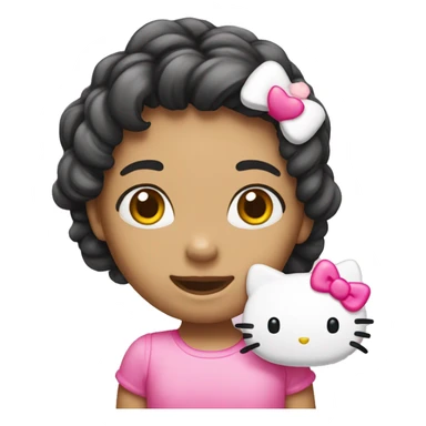 Hello kitty emoji’s  sticker