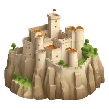Alicante's castle in Spain sticker