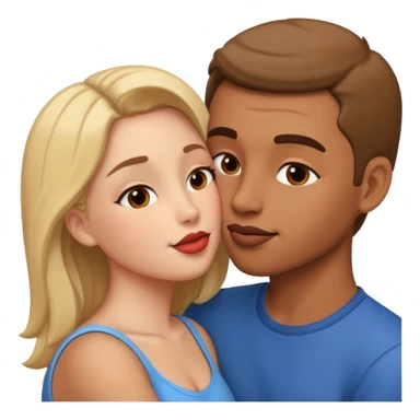 Freanch kiss sticker