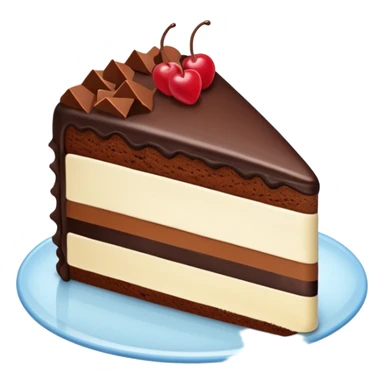 a slice of cake sticker