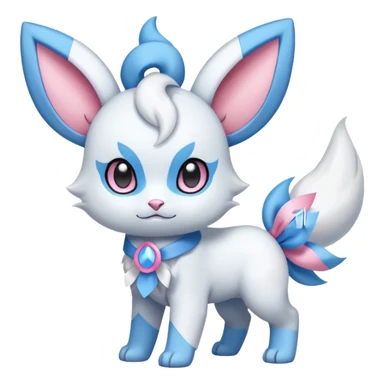 Absol-Sylveon-Dewott-fusion sticker