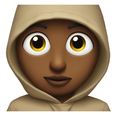 Big eyes and kissy lips  sticker