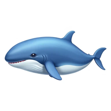 blue whales sticker