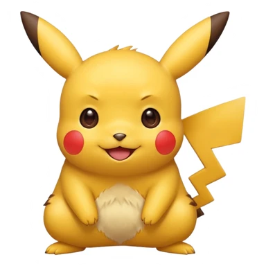 Cute Pikachu sticker