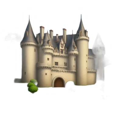 Chat dans un château  sticker