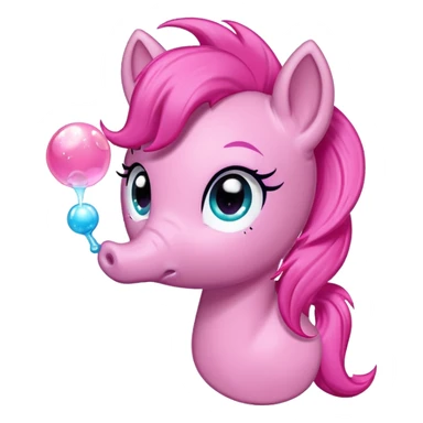 My little pony puffs gum sticker