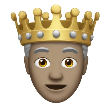 king baldwin mask sticker