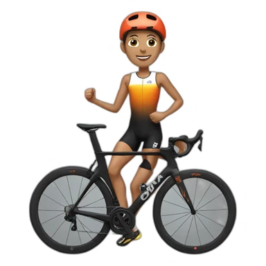 triathlete sticker