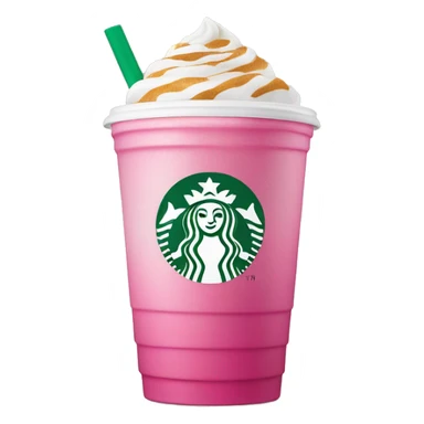 Starbucks pinkity drinkity  sticker