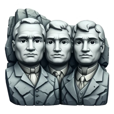 Mount Rushmore sticker