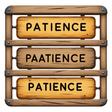 patience bar sticker
