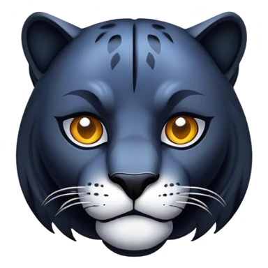 custom panther logo sticker