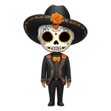 Día de Muertos sticker